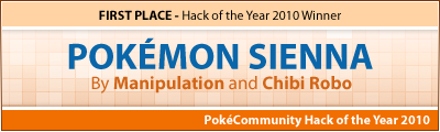 [Hack of the Year 2010] Pokémon Sienna - Complete Version Released