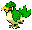 001 - Stemchite, the Grass/Flying type starter.