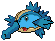 007 - Screwfisk, the Water/Steel type starter.