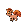 037. Vulpix. Red. I caught Little Red as a baby Vulpix. My fourth and final Pokemon to join Tean FireLeaf.