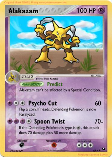 1 alakazam