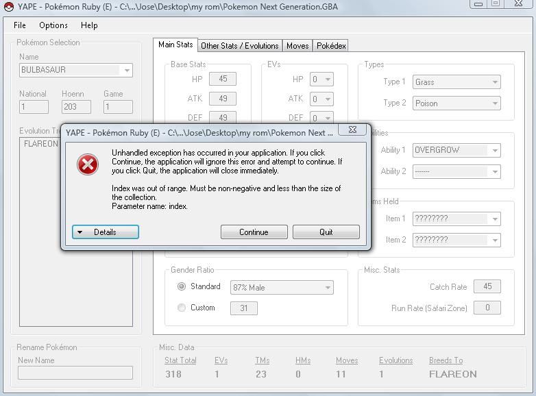 [PokeCommunity.com] YAPE (Yet Another Pokemon Editor)