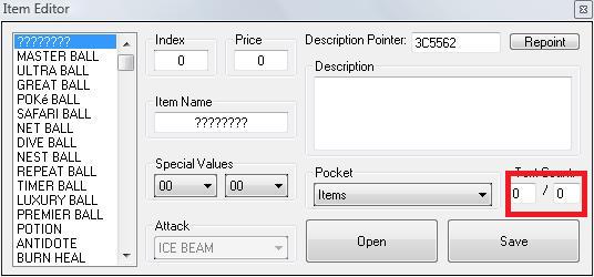 [PokeCommunity.com] GBA Item Editor