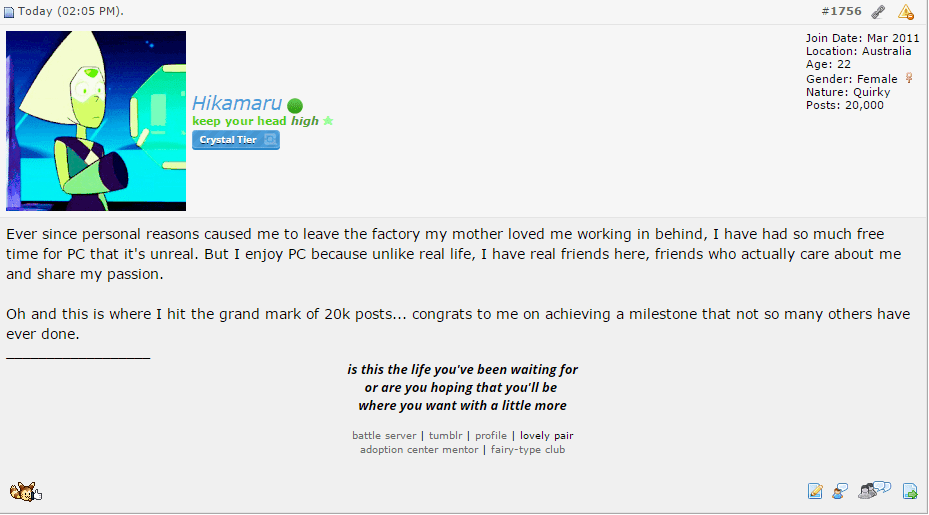 20,000 posts!