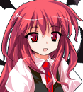 22nd avy. Featuring Koakuma, an unnamed mid-boss from Touhou 6 - Embodiment of Scarlet Devil.