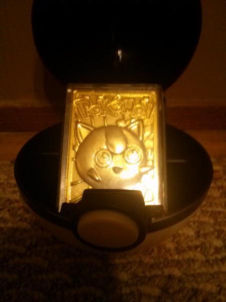 24 karate gold plated Jiggalypuff.