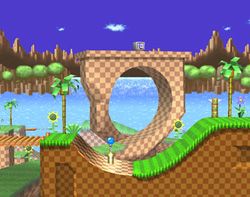 3D Green Hill Zone