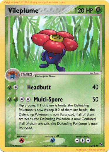 7 vileplume