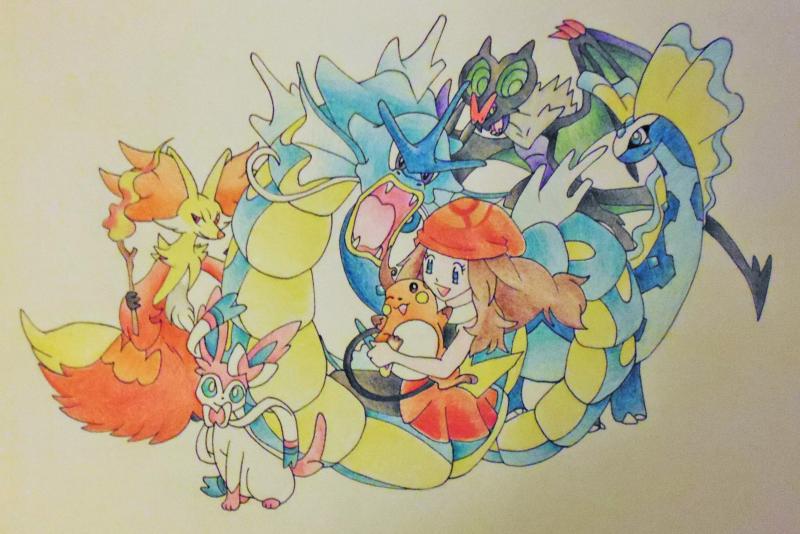 [PokeCommunity.com] *She Deplhox's Art Gallery*
