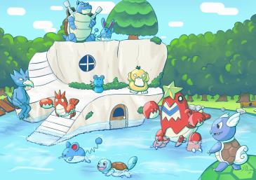 8 years after uploading my last drawings, this is what I draw now. XD
