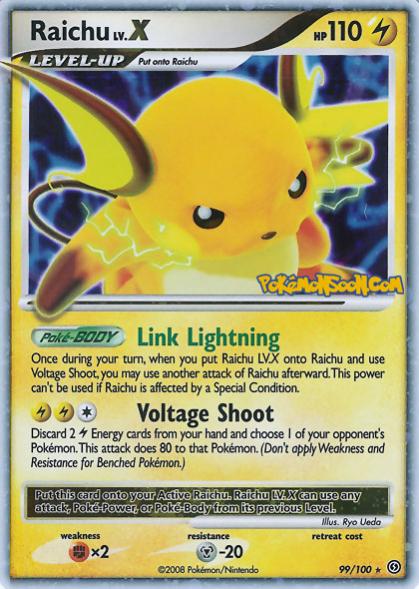 99 raichu lv.x