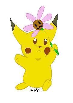 A cute lil' Pikachu I drew for my totally awesome boyfriend's mom. XD