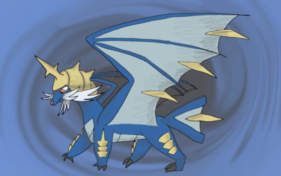 A Dragon-Samurott!