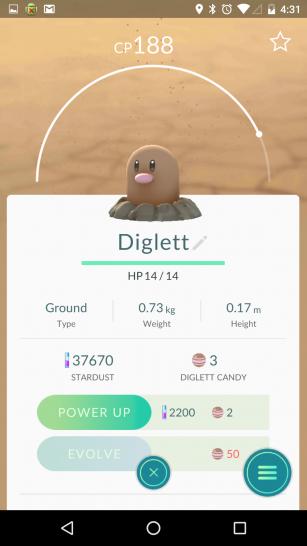 A fascinating Diglett!