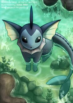 A image I found of Vaporeon in a stream