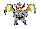 A mixture of Machamp's body, Wigglytuff's ears and hair and Charizard's wings. I called it Maggard.