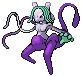 A mixture of Mewtwo's body and Deoxy's hand's, legs.I called it Deotwo. It isn't very good It was very hard *\^_^/*.