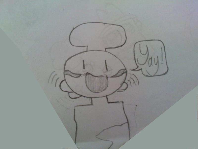 A picture of Chimecho I found in my old notebook.