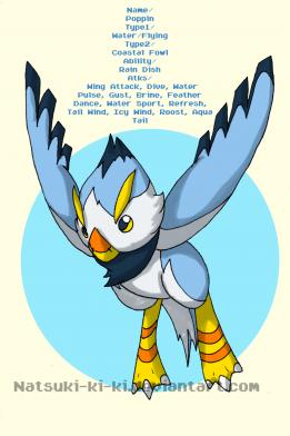 A Puffin-Pokemon, an alternative for people who do not prefer the Wingull line