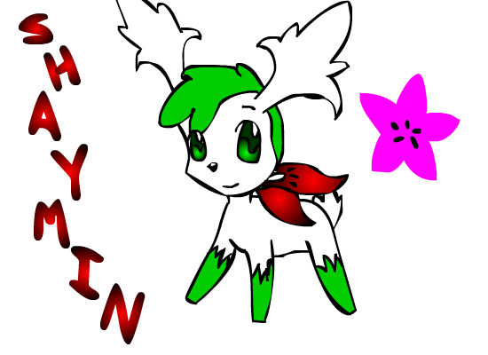 A Skye Shaymin pic I made after I saw the new movie.