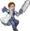 A sprite using a certain pokemon trainer made into the medic from Team Fortress 2.