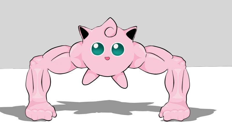 Accurate depiction of Puff in smash, Cursed Image 2.