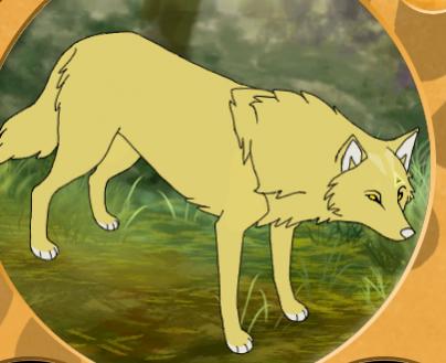 Adria in wolf form