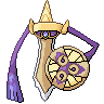Aegislash, I like how it turned out ^-^

I do not own Aegislash. I only made the sprite.