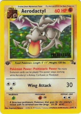 Aerodactyl - Prerelease