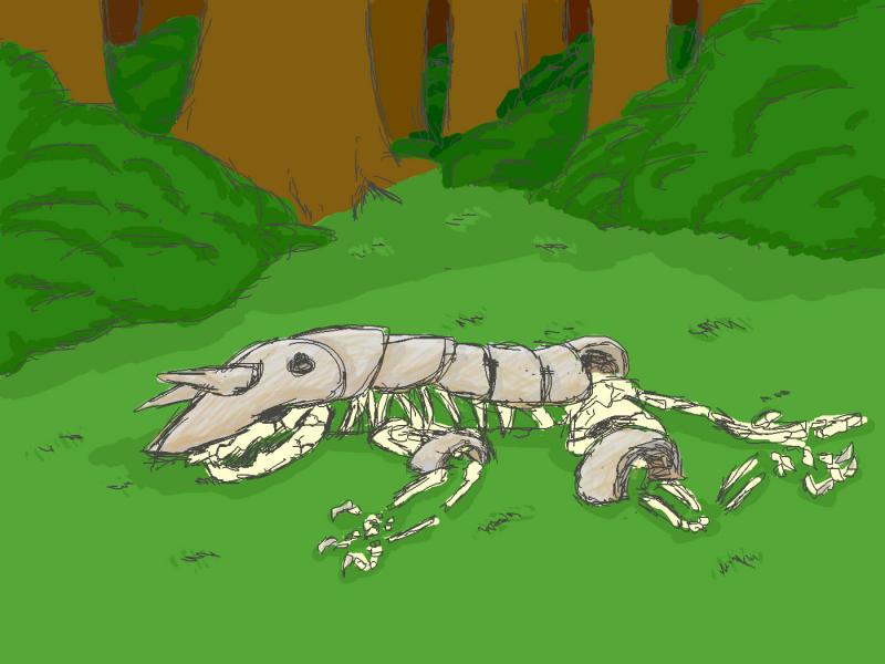 Aggon skeleton