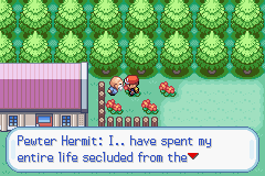 Ahhh! The pewter hermit.. Scripting him was a nightmare :/