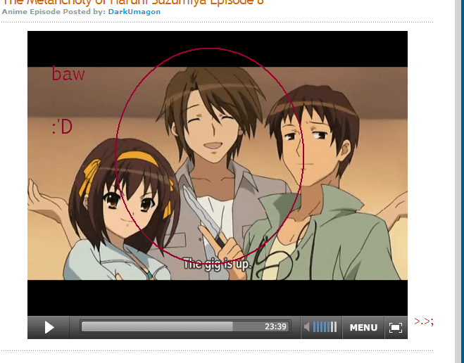 AJSDAJ.

Koizumi is so adorable~. >w>
<3

D: This is what happens when Drew rewatches Haruhi.. >_>;