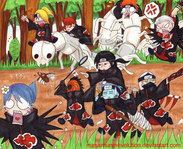 Akatsuki  s side mission by masamunerevolution