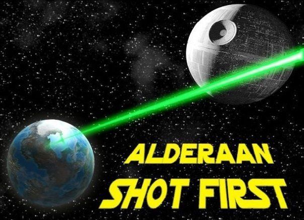 Alderaan provoked them! :O