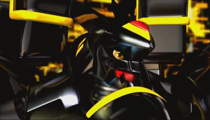 Alphamon's Face