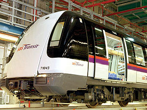 Alstom Metropolis C751A Front at Sengkang Depot

Train No.: 71043 (Can be seen)