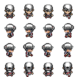 Alternate Gold Trainer Overworld Sprites