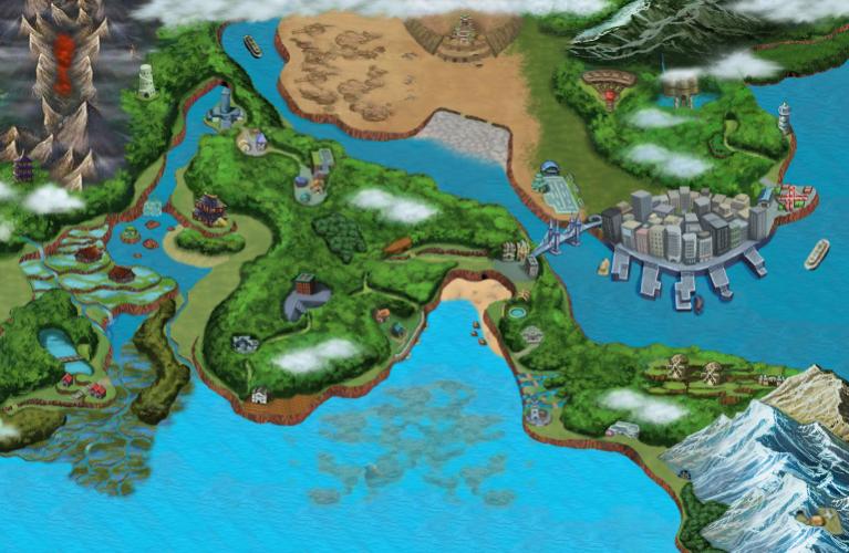 Ameria; the world I'm working on.. It takes time though.. time that I often don't have in spades ;)
I started out with making a bw styled region map, 