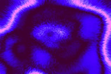 an alternate version of an abstract purple explosion