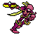 An attemp of making a BS sprite for Rhodoknightmon.