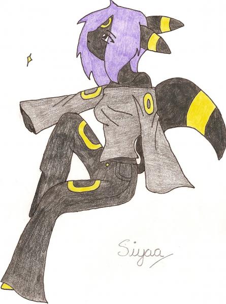 An Umbreon morph. From pokemon.
