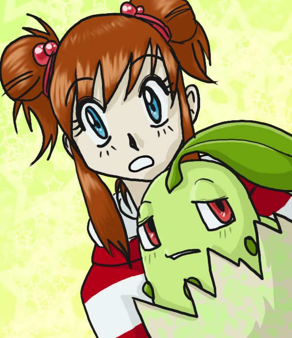 AND THEN CHIKORITA WAS BORN, AND MELODY WAS ALL =0!!