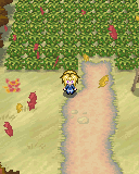 Angelika on Route1 in Unova (autumn with a costume change)