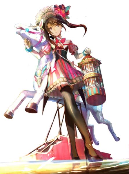 Animal Whisperer Leona

Transparent.
Source: http://www.pixiv.net/member_illust.php?mode=medium&illust_id=15511853