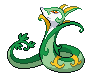 Animation of Serperior.