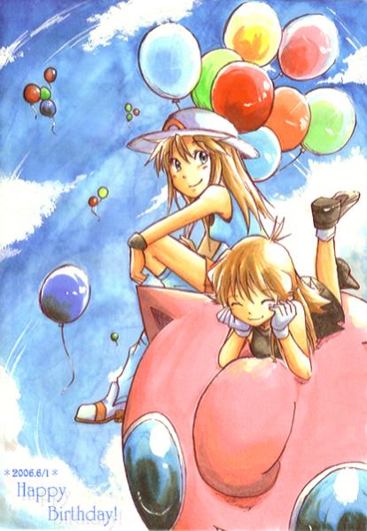 Another favorite. Teenage Blue with her younger self.