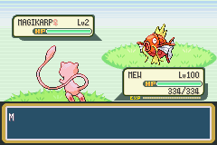 Another remnant of my hacking days, this time I was trying to turn Splash into an OHKO. That failed miserably (the game doesn't allow it, for some rea