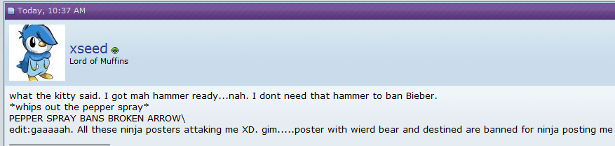 another victim of my time powers~ xD