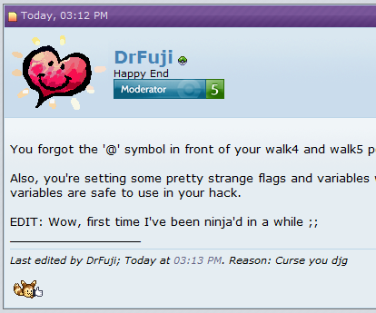 Another victim of my [time] powers. >:]
