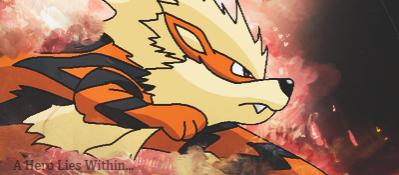 Arcanine Banner made by .raiden